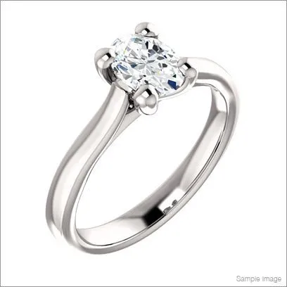 1 Carat Oval Cut Diamond - E VS2 - 1.02ct - 217360