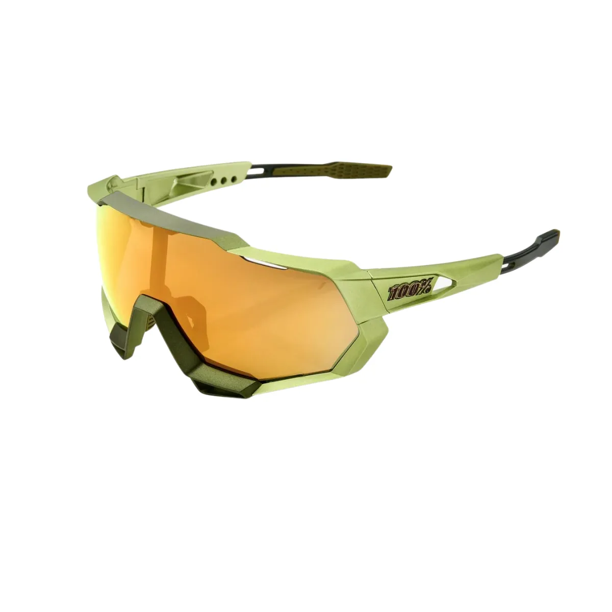 100% Speedtrap - Matte Metallic Viperidae - Bronze Multilayer Mirror Lens