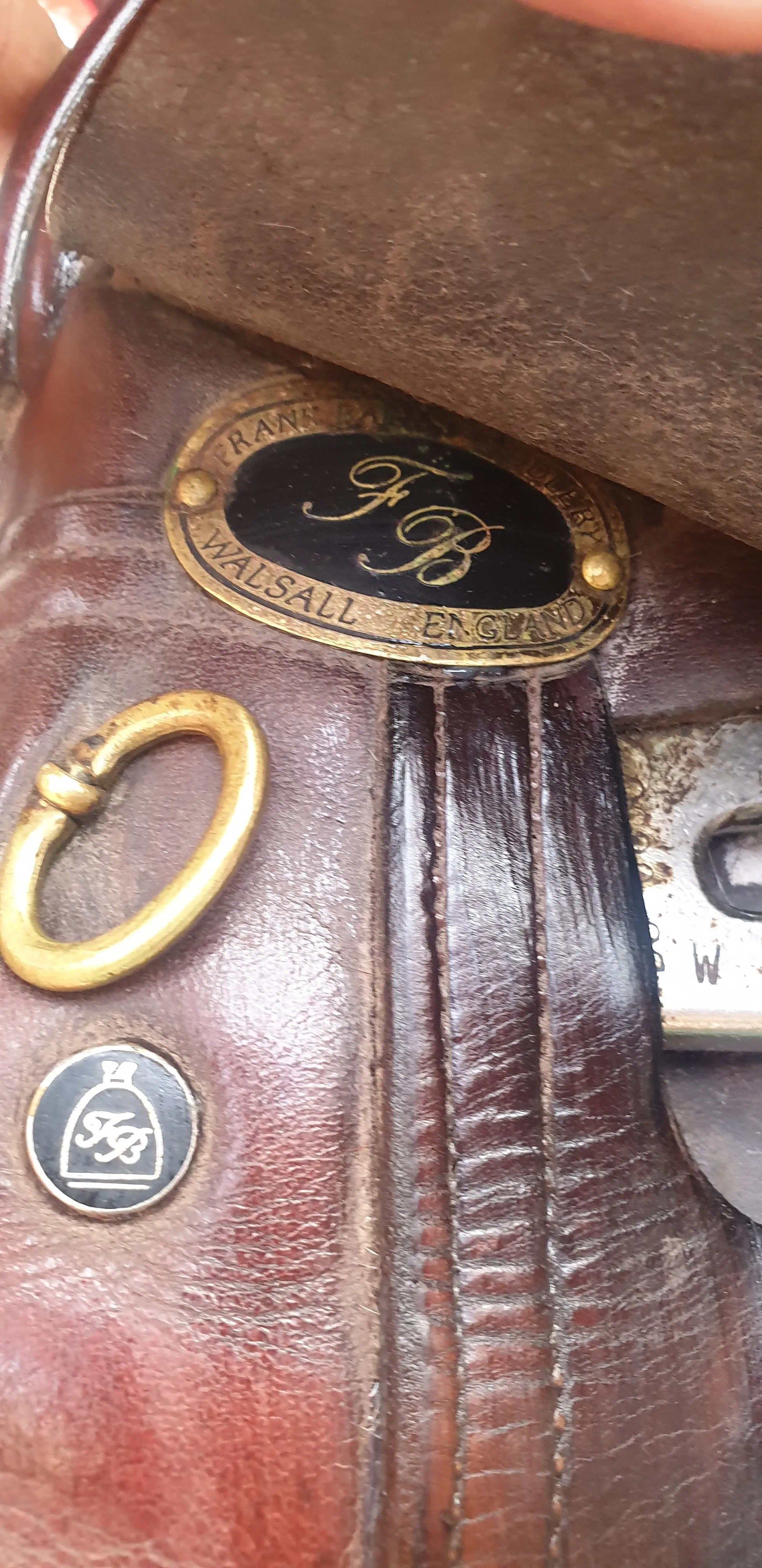 18" Frank Baines wide fit saddle