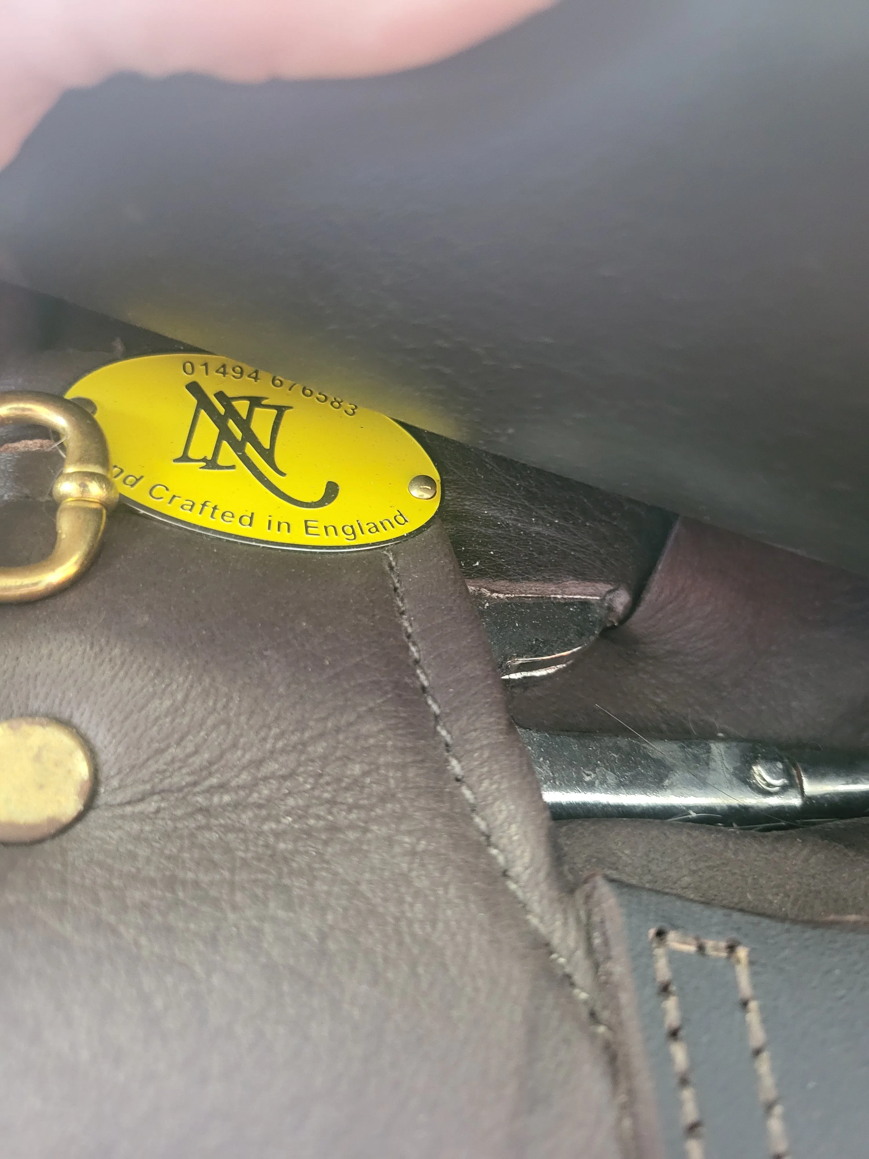 18" New Norton and Newby Brown event saddle