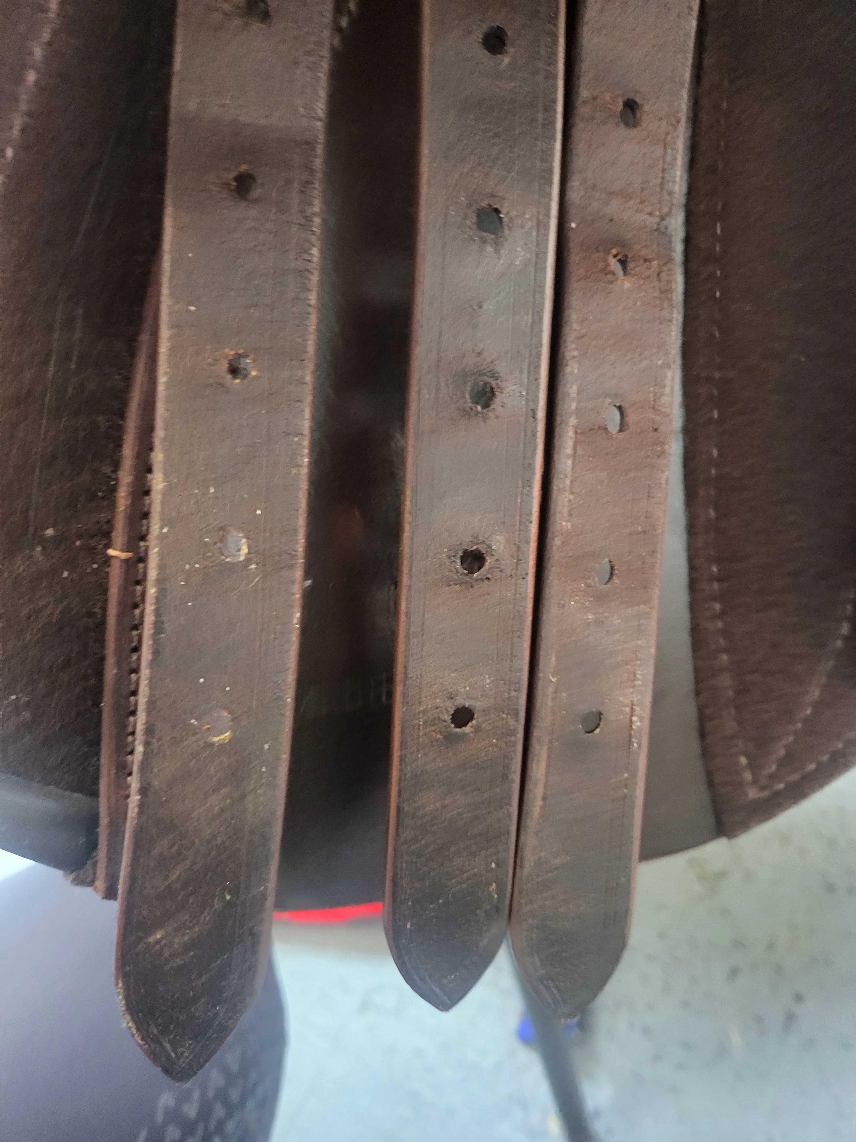 18" New Norton and Newby Brown event saddle