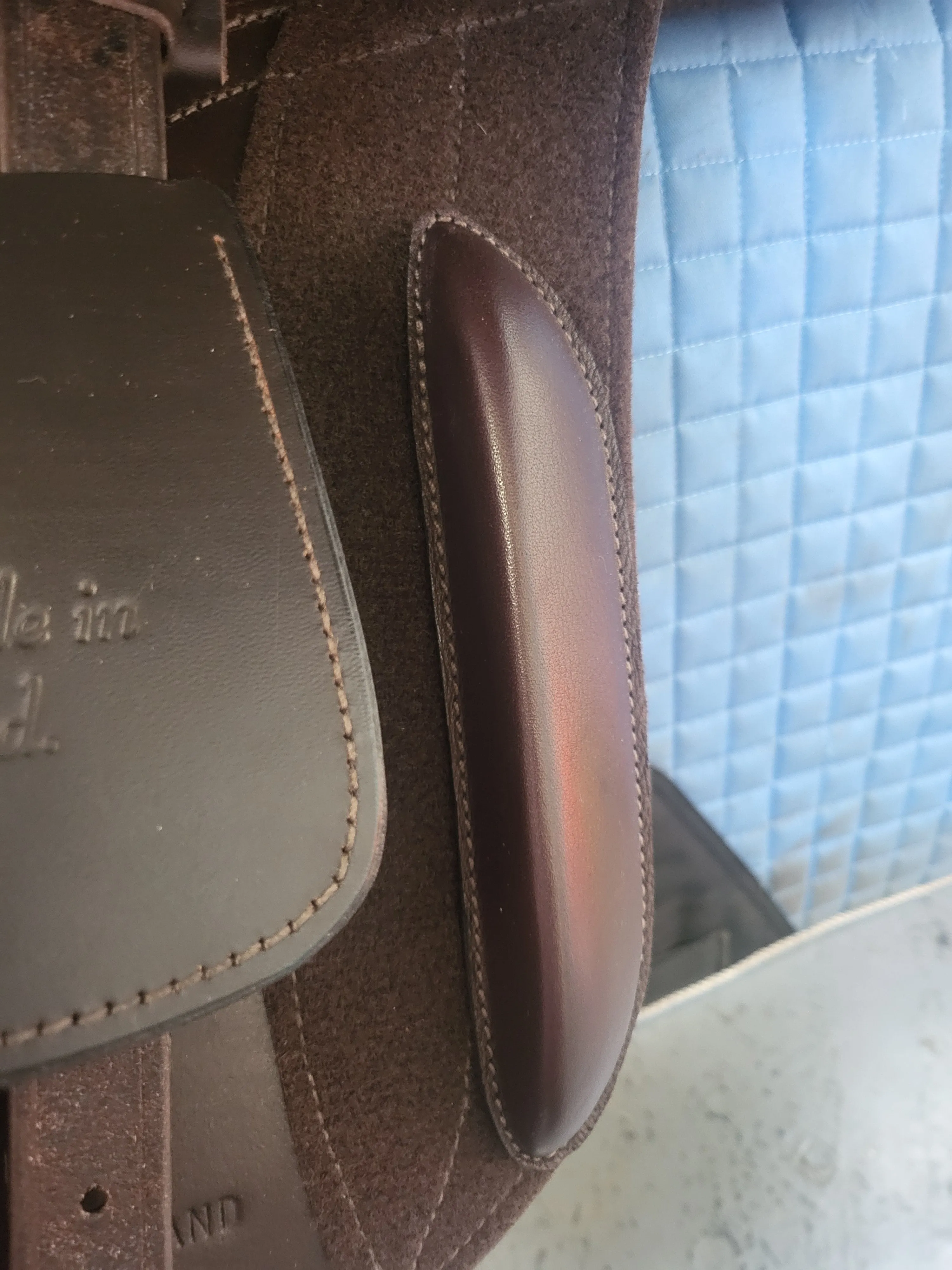 18" New Norton and Newby Brown event saddle