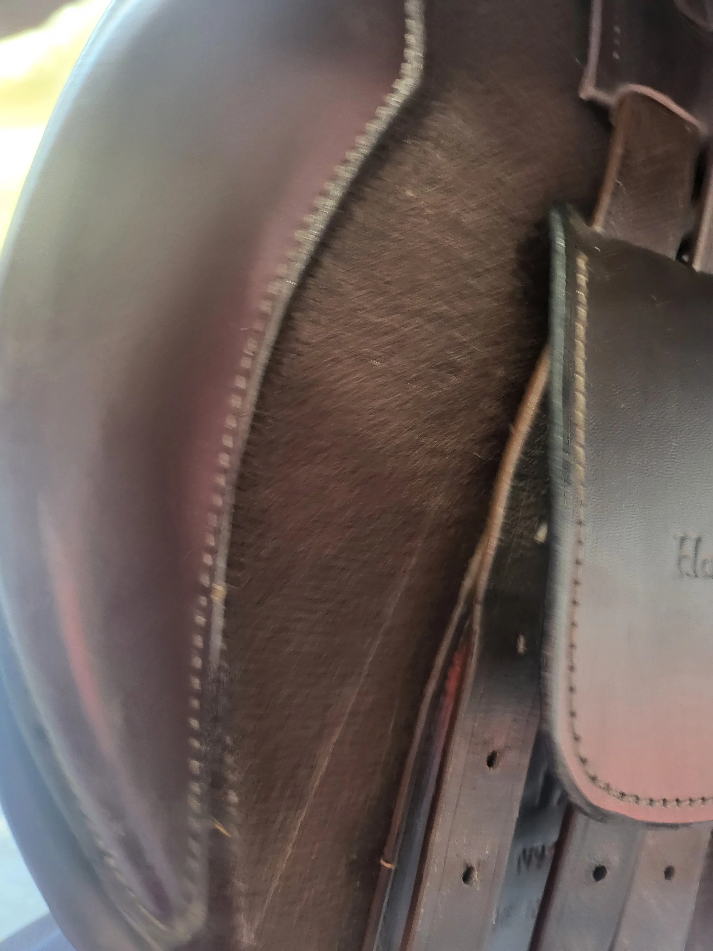 18" New Norton and Newby Brown event saddle