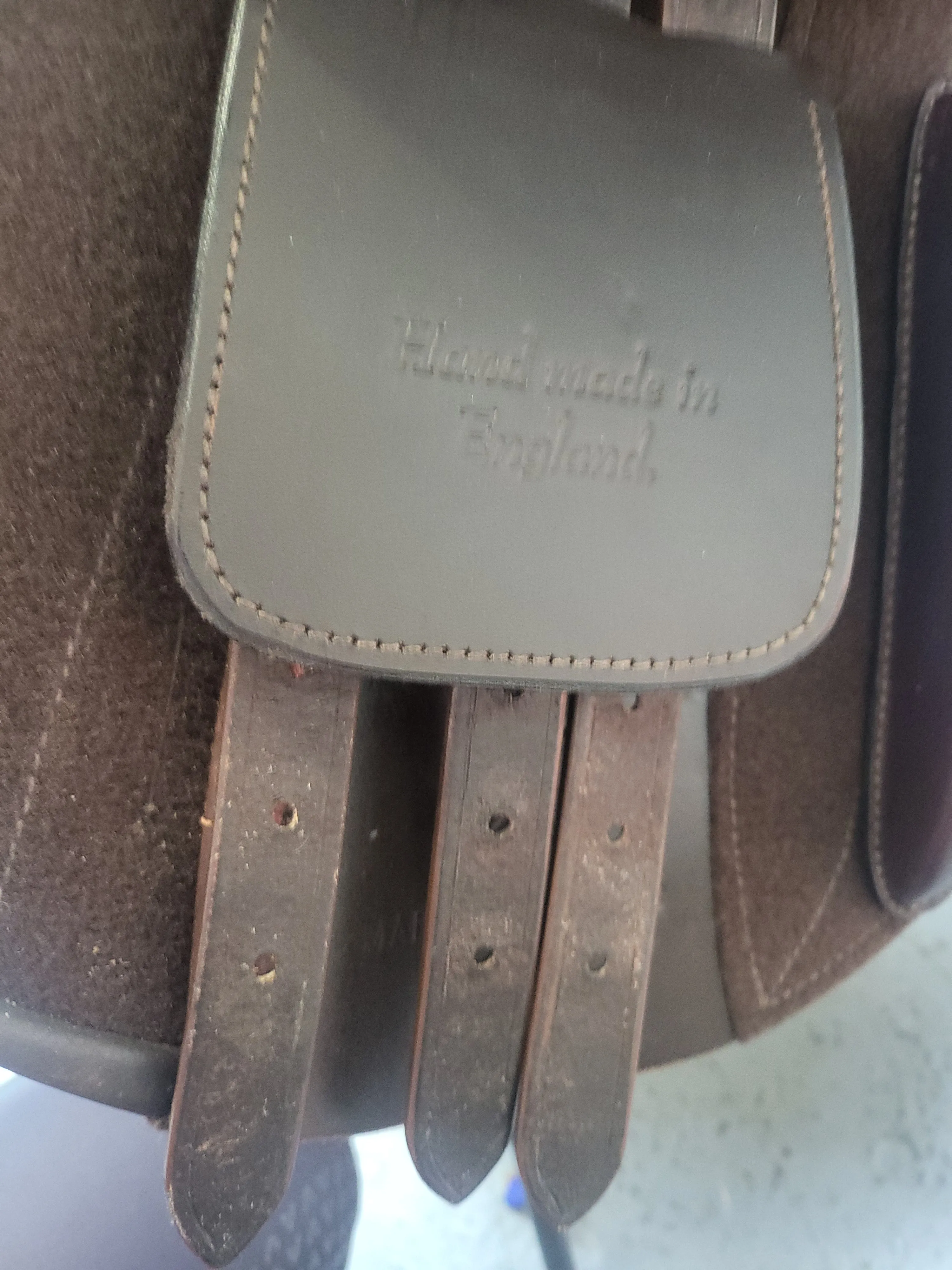 18" New Norton and Newby Brown event saddle