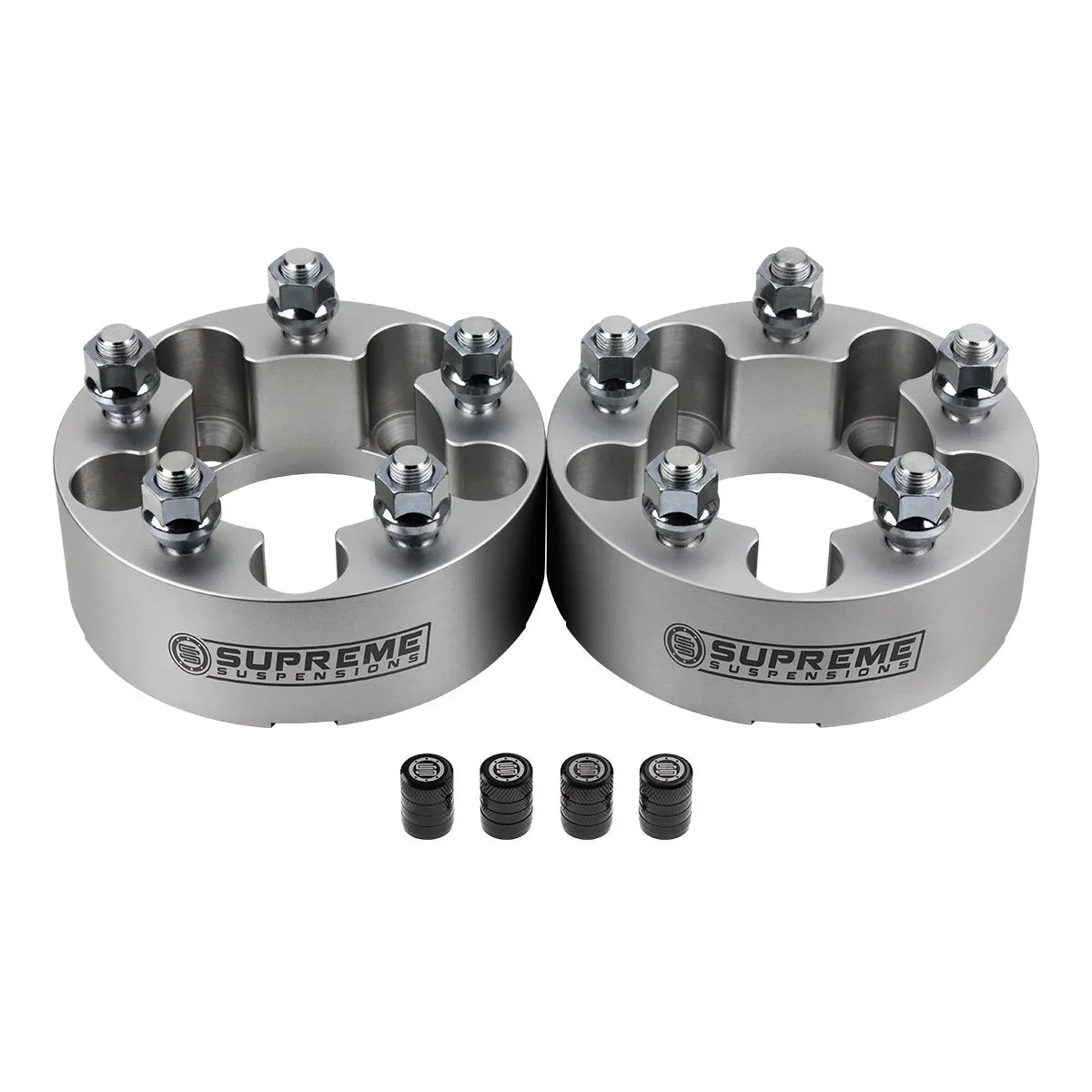 1991-2016 FORD EXPLORER 2WD 4WD Wheel Spacers Set    Tire Valve Stem Caps