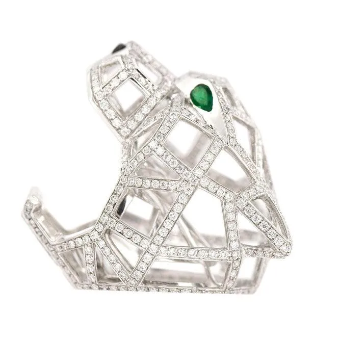 1JDR1206171 - DIAMOND PANTHER RING