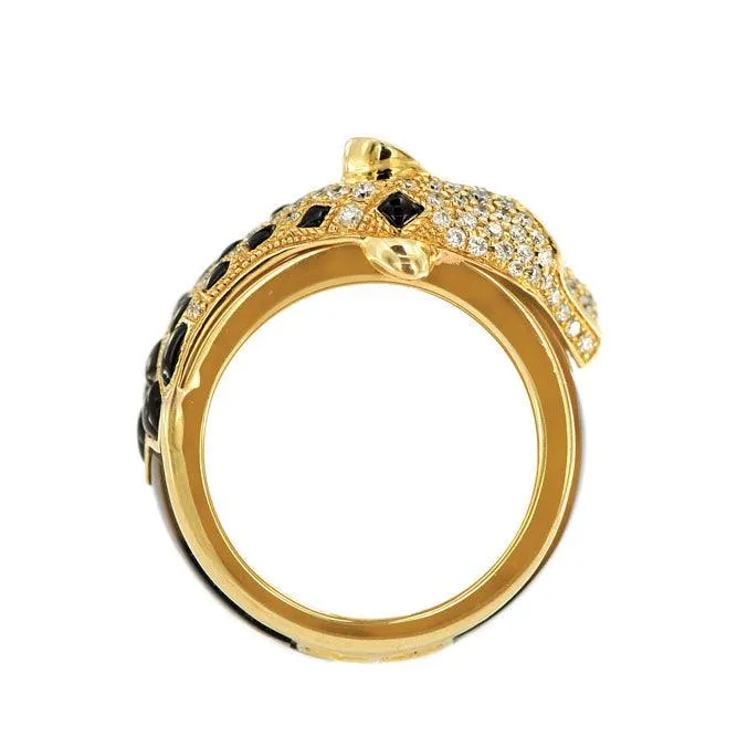 1JDR627177 - DIAMOND CHEETAH RING