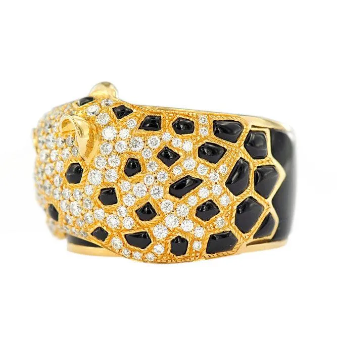 1JDR627177 - DIAMOND CHEETAH RING