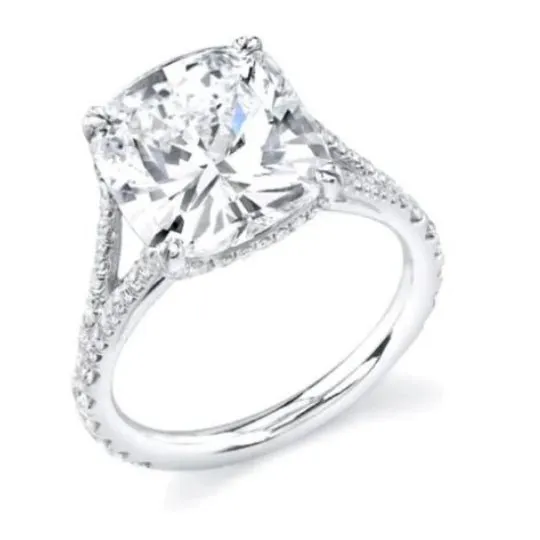 2 Carat Cushion Cut Diamond - H SI2 - 2.03ct - 160339