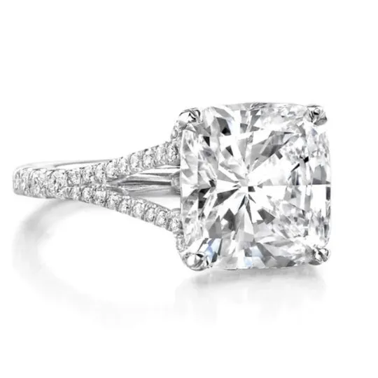2 Carat Cushion Cut Diamond - H SI2 - 2.03ct - 160339