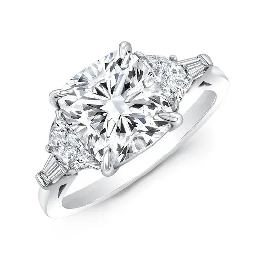 2 Carat Cushion Cut Diamond - H SI2 - 2.03ct - 160339