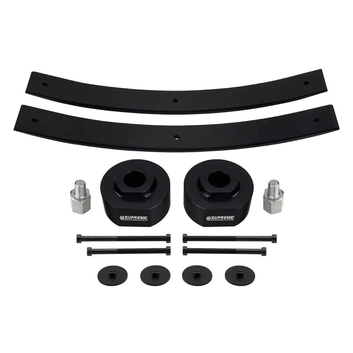 2" Front Lift Spring Spacers   2" Rear Lift Short Add-A-Leaf Springs Fits 91-94 Ford Explorer 2WD