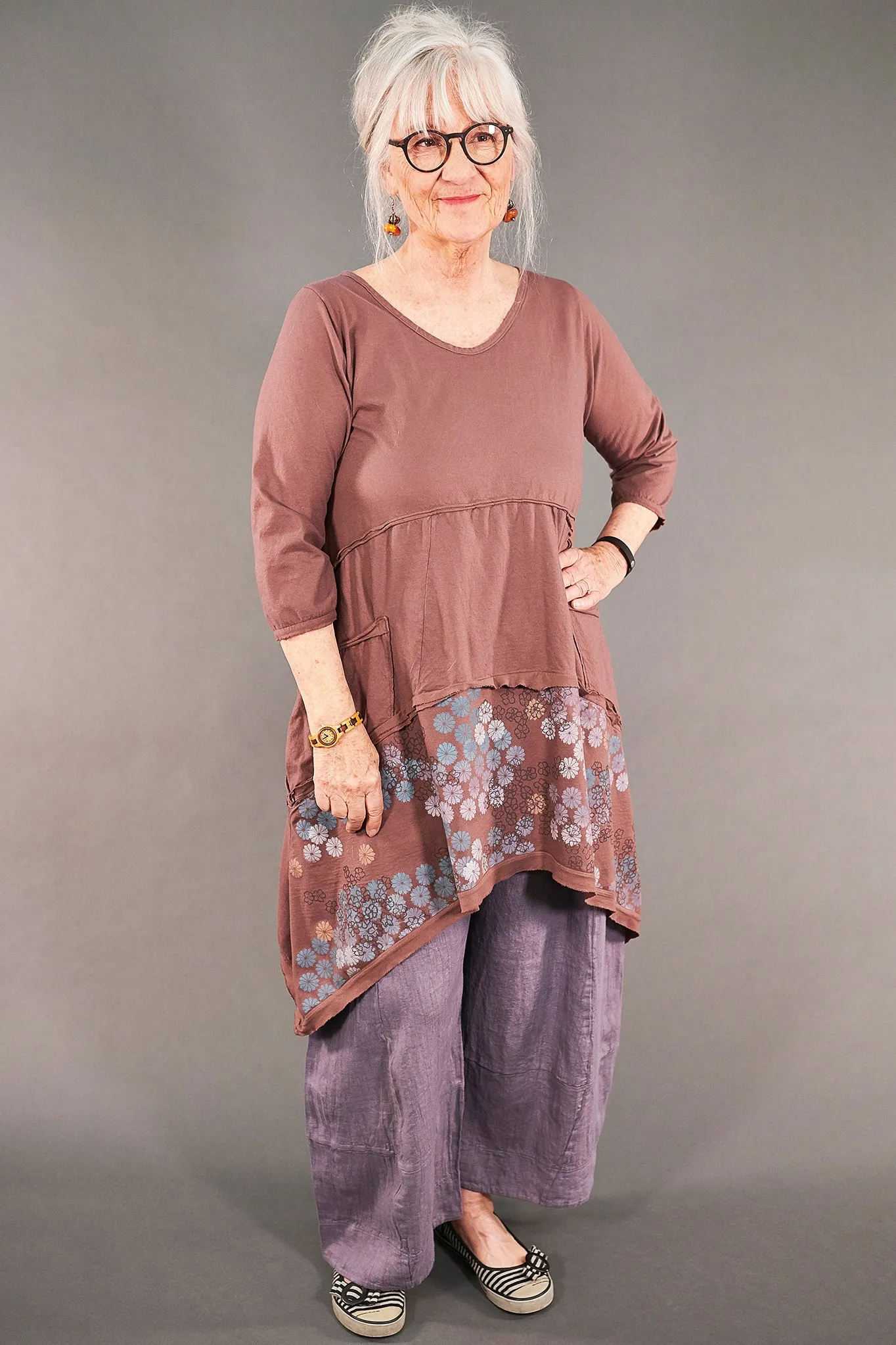 3294 Elegant Linen Pant-Smoky Amethyst-UNPRINTED