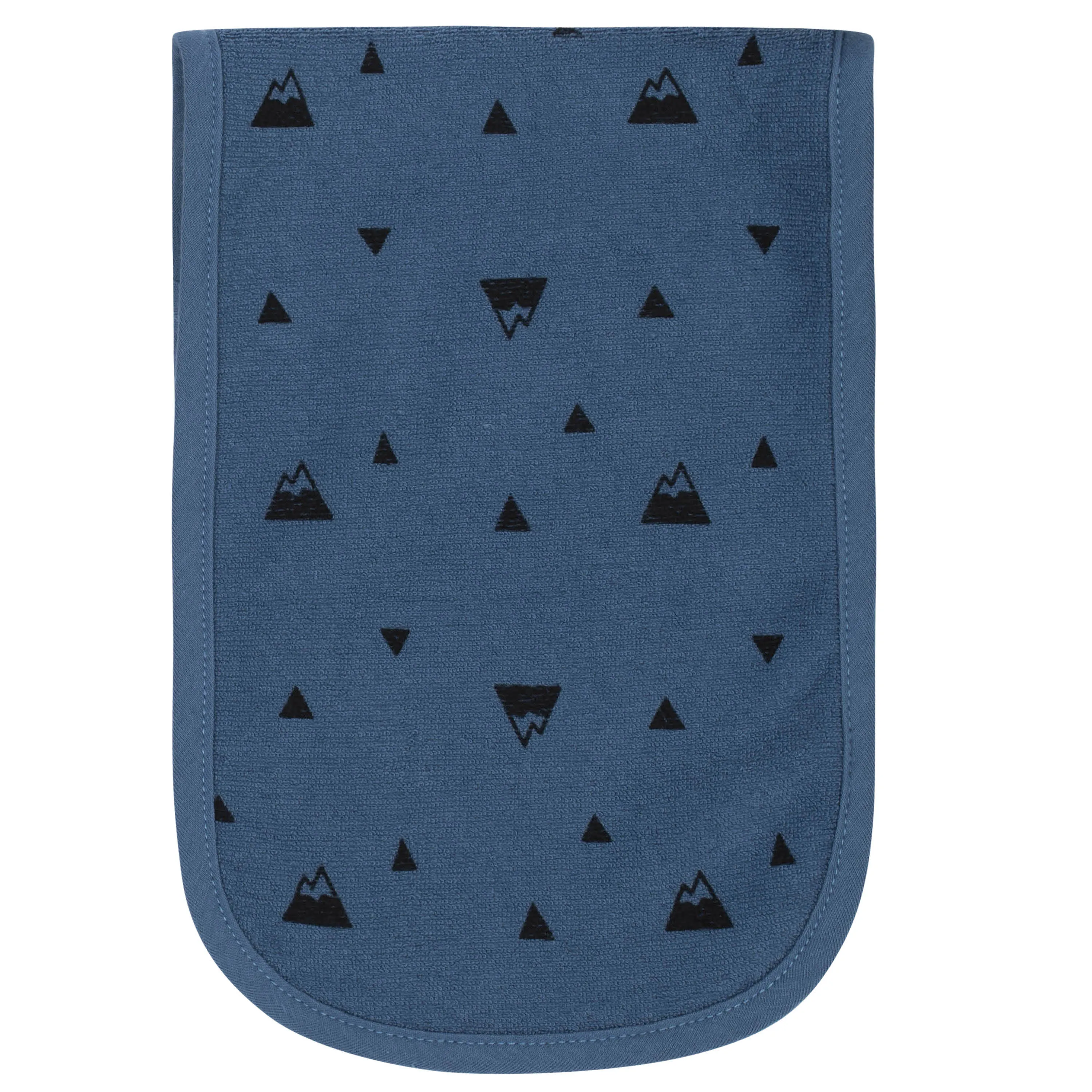 4-Pack Baby Boys Comfy Stretch Badger Burp Cloths