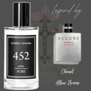 452-Men's Designer "Pure" Cologne