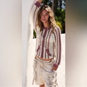 58. NWOT Free People Dayton Sweater Pullover