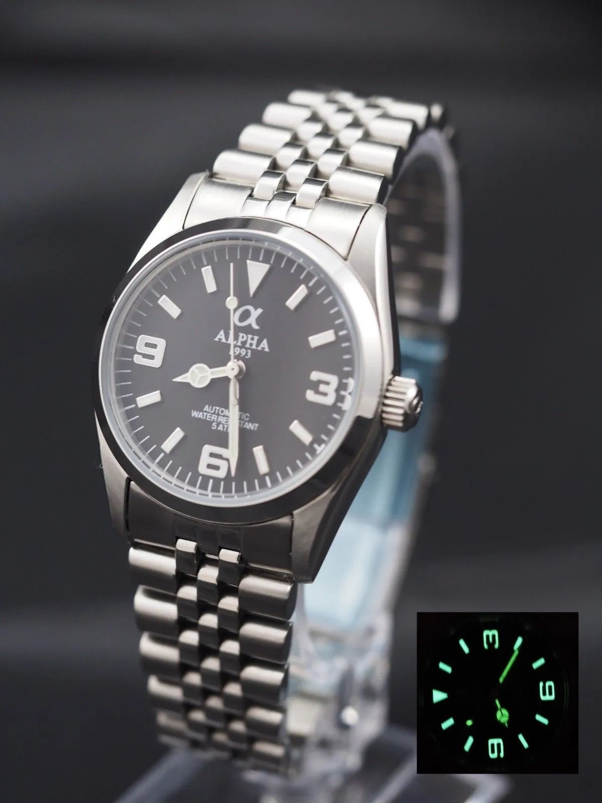 Alpha Explorer automatic watch 36mm