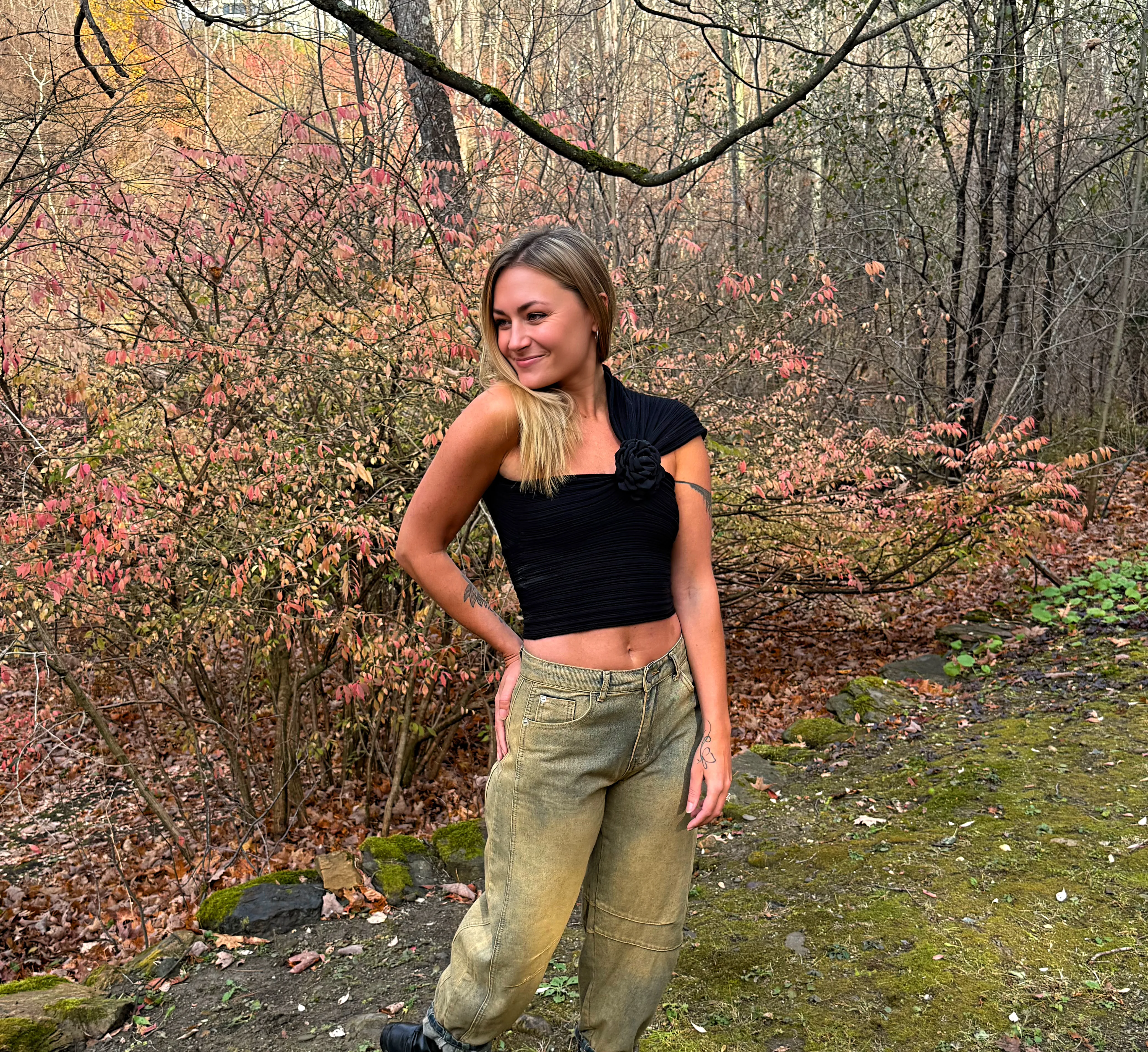 Amber  Barrel Jeans
