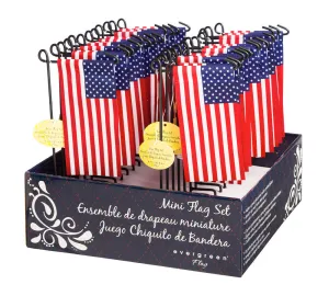 American Mini Flag Boxed Set (set of 24),p410