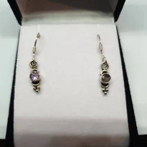 Amethyst 925 Sterling Silver Earrings