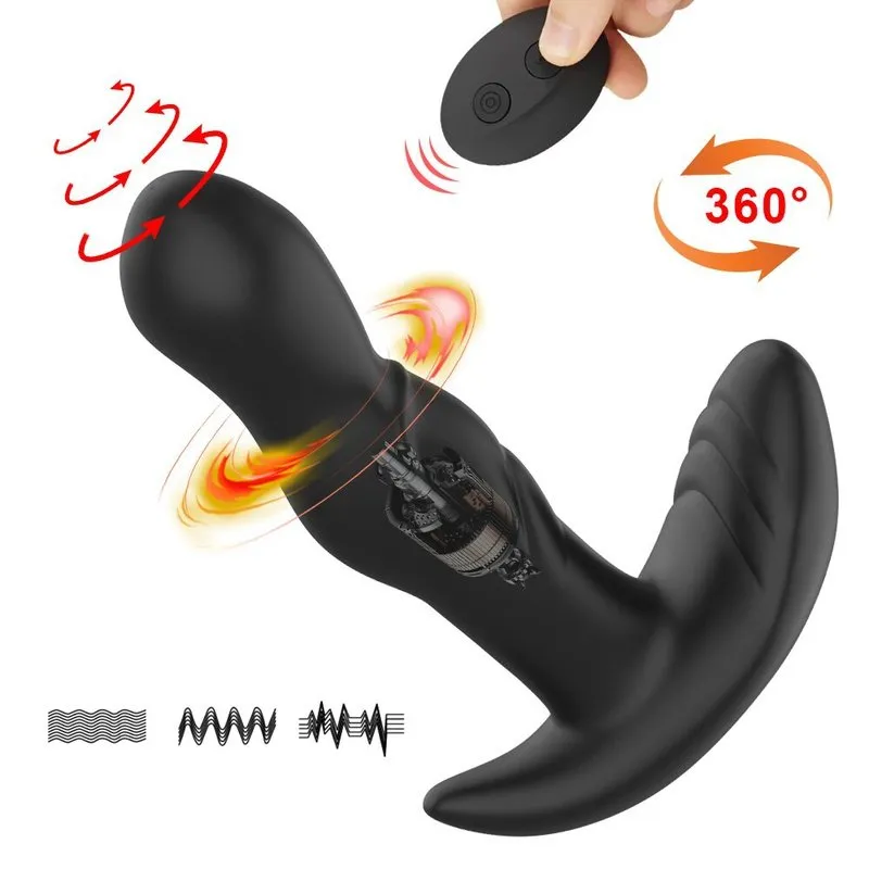Anneau pénien en silicone et plug de prostate Prostatic Play Explorer
