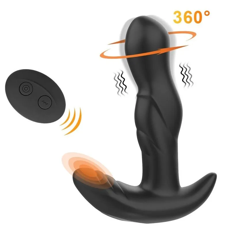 Anneau pénien en silicone et plug de prostate Prostatic Play Explorer