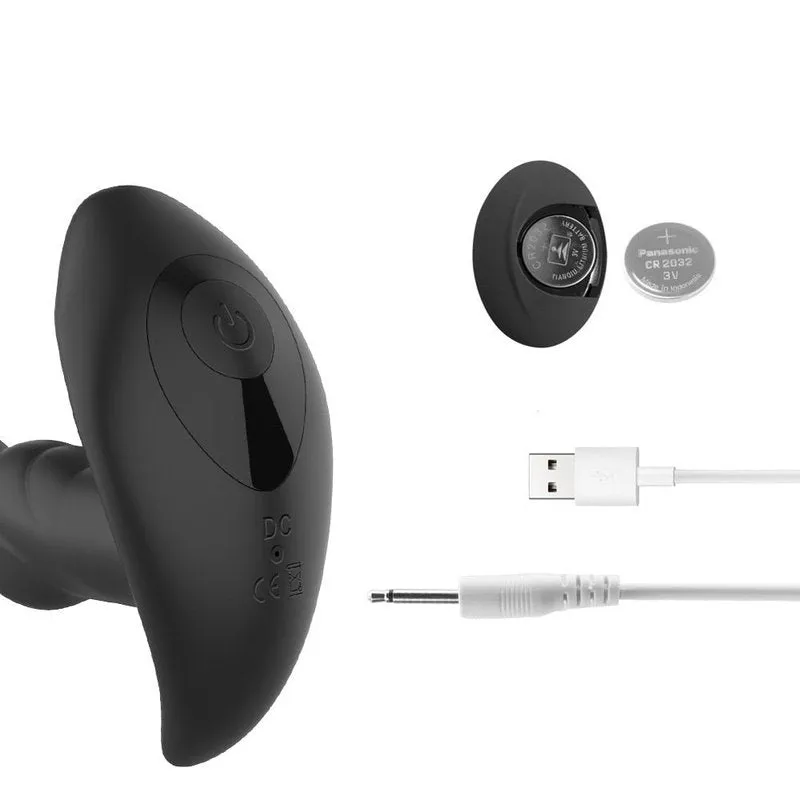 Anneau pénien en silicone et plug de prostate Prostatic Play Explorer