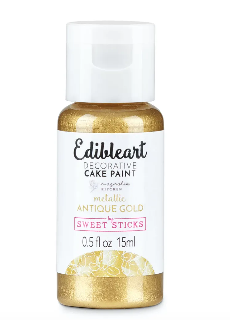 Antique Gold 15mL - Edible Art Decorative Paint