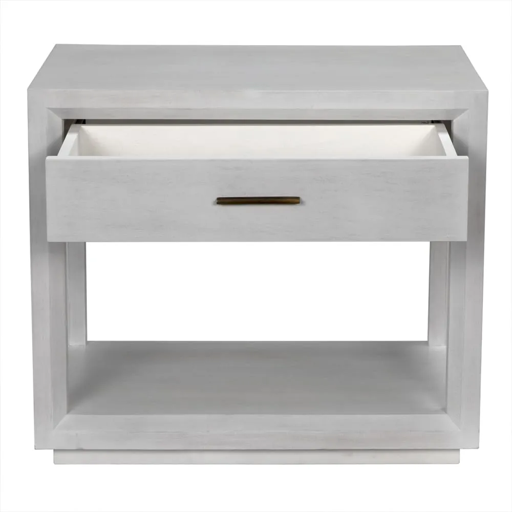Antony Side Table, White Wash