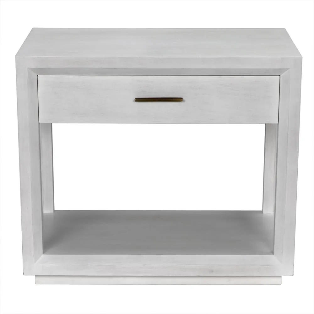 Antony Side Table, White Wash