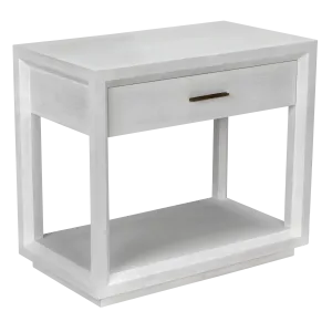 Antony Side Table, White Wash