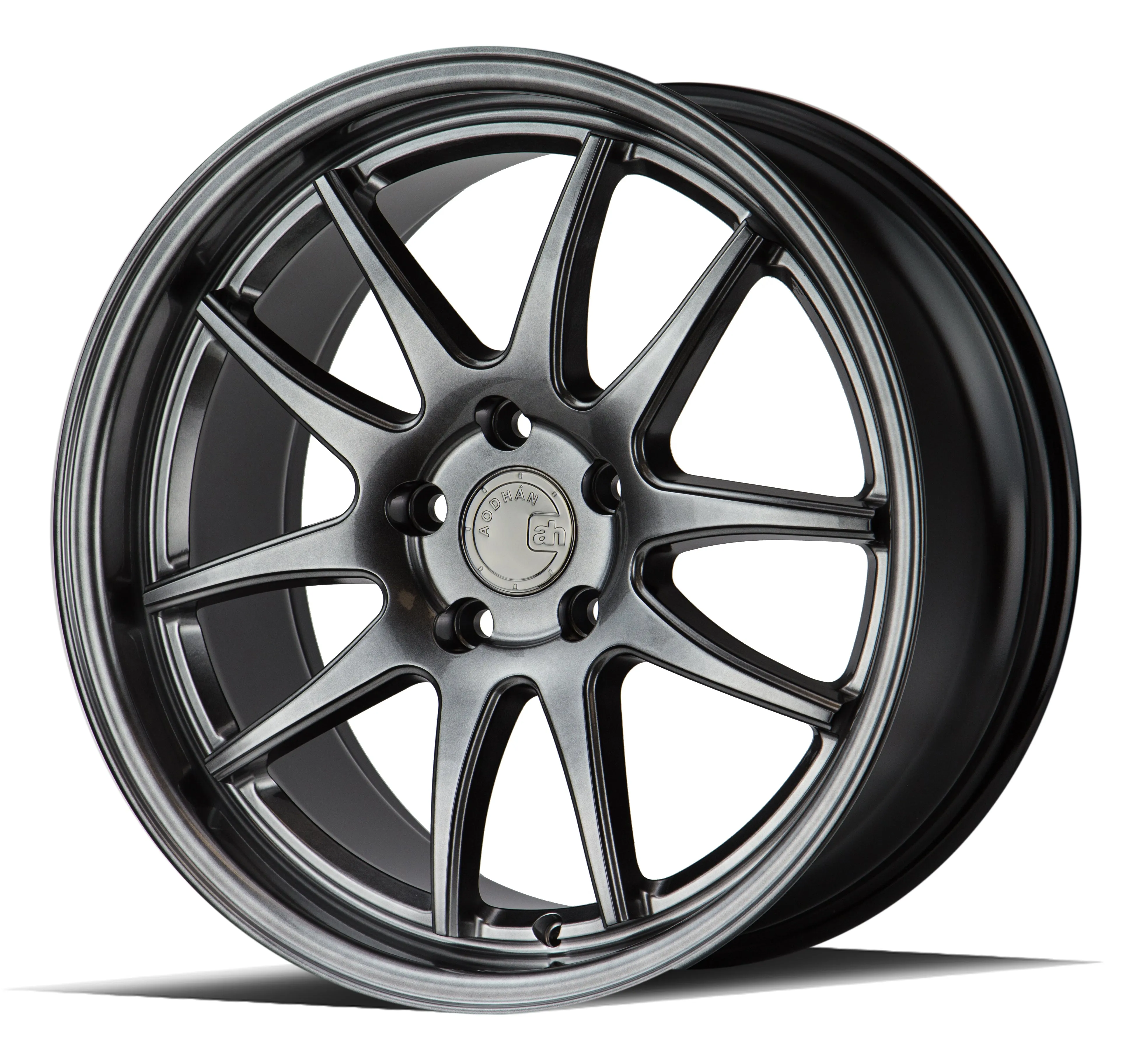 Aodhan DS02 18x8.5 5X100  35 Hyper Black
