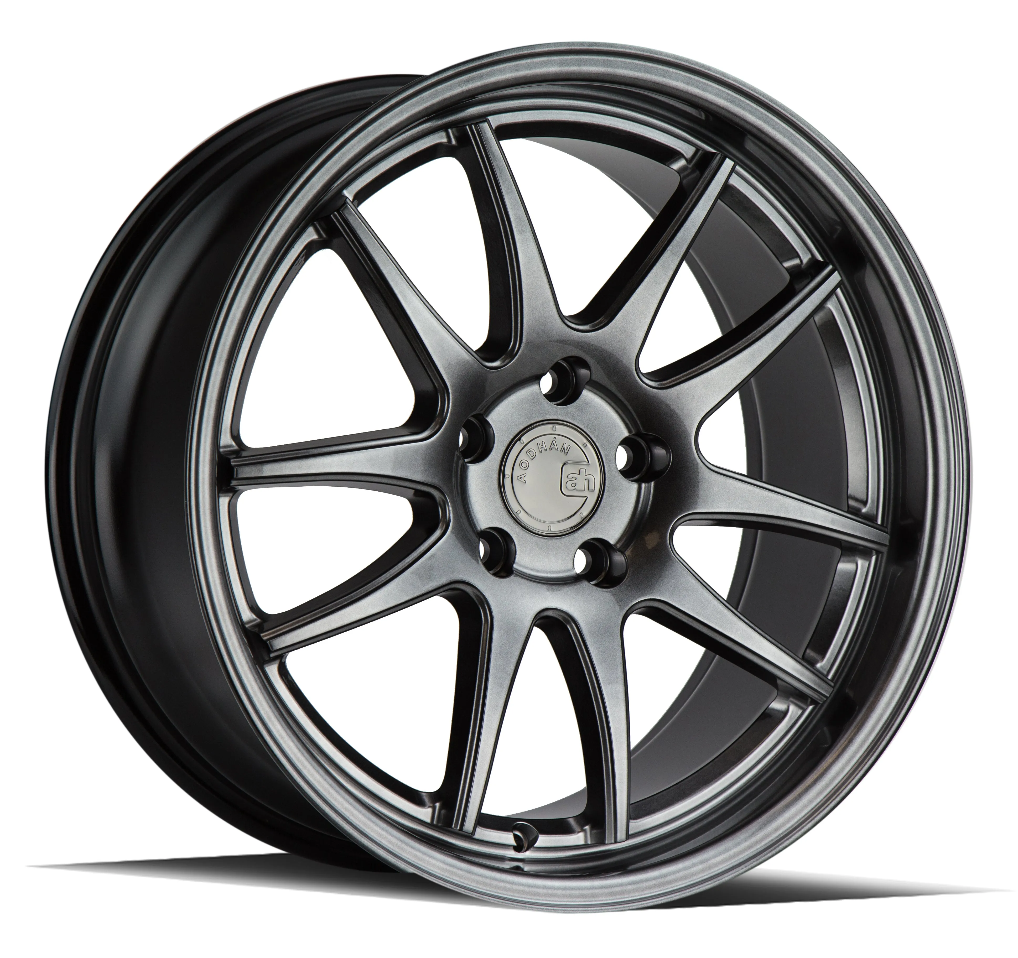 Aodhan DS02 18x8.5 5X100  35 Hyper Black