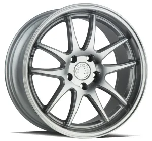 Aodhan DS02 18x8.5 5X100  35 Silver w/Machined Face
