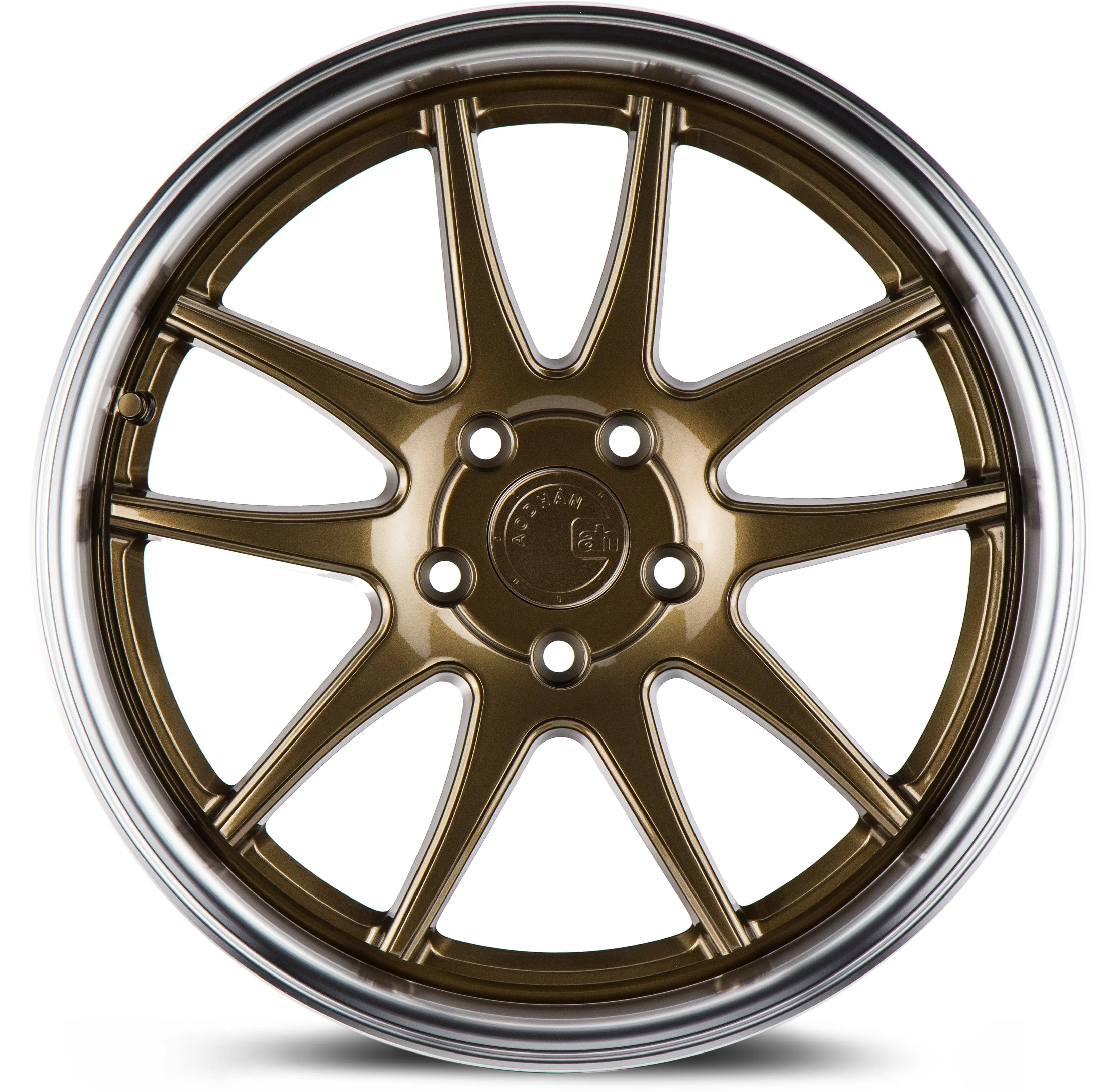 Aodhan DS02 18x8.5 5x114.3  35 Bronze w/Machined Lip