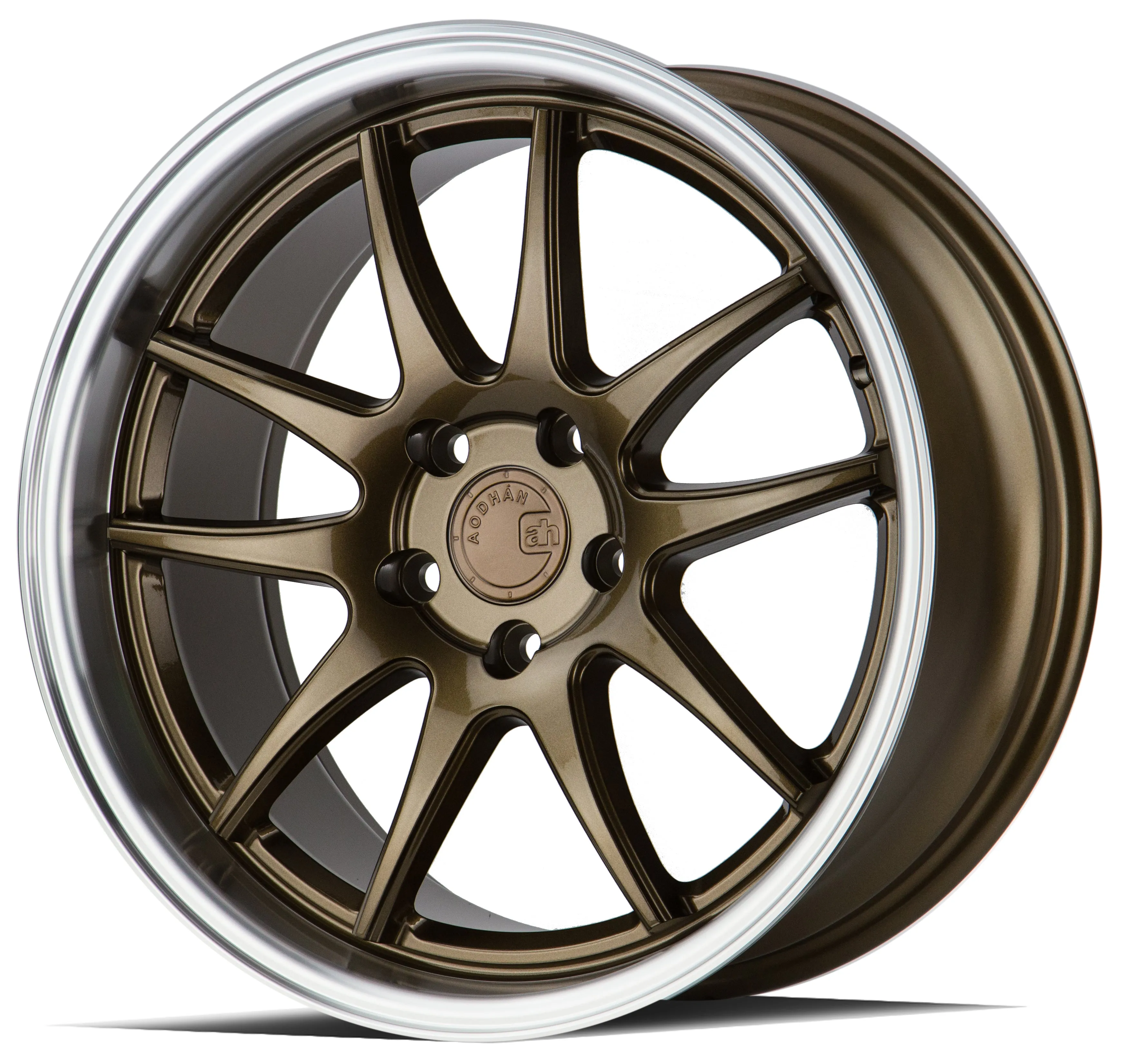 Aodhan DS02 18x8.5 5x114.3  35 Bronze w/Machined Lip