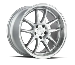 Aodhan DS02 18x9.5 5x114.3  30 Silver w/Machined Face