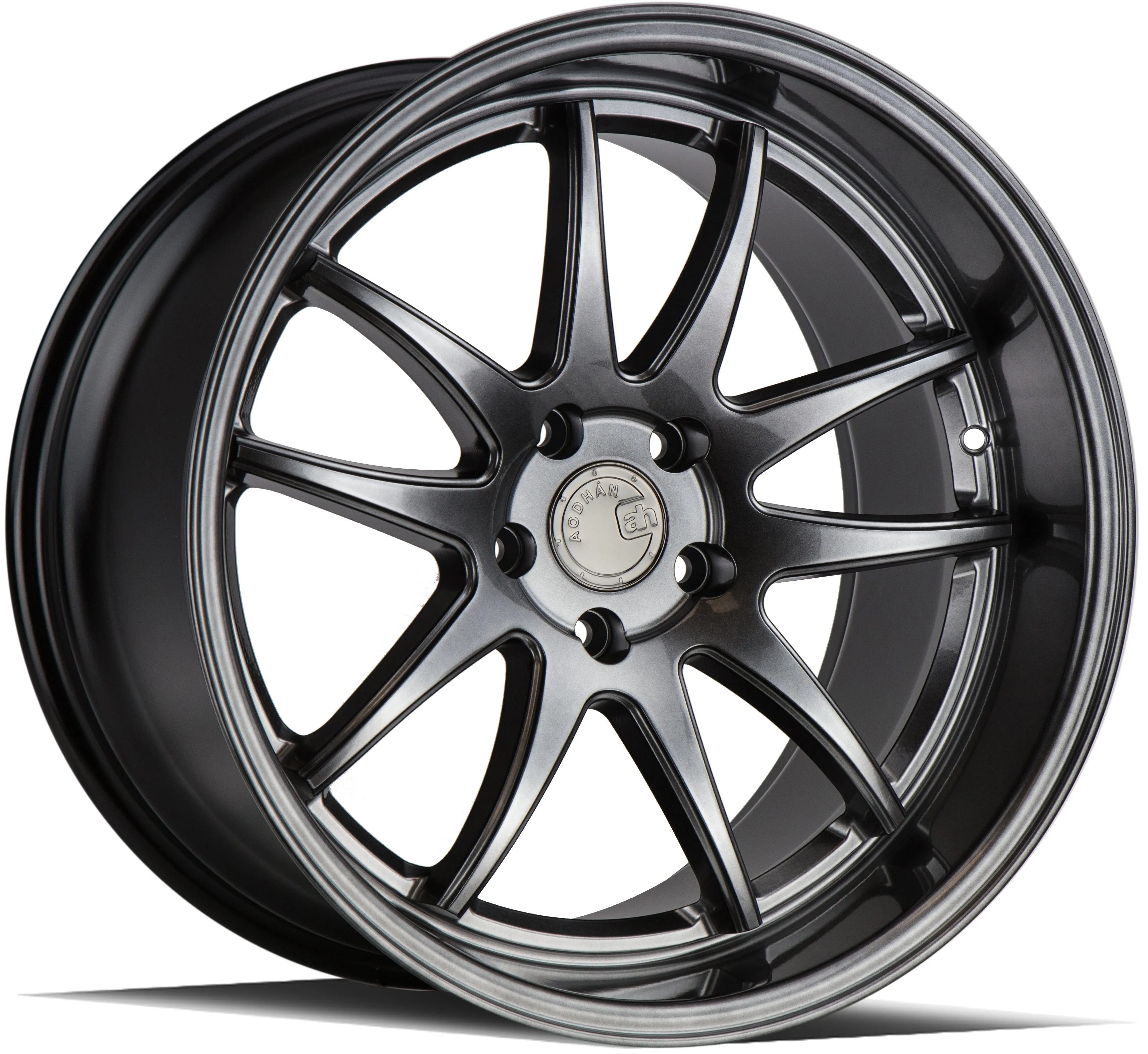 Aodhan DS02 19x11 5x114.3  22 Hyper Black
