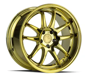 Aodhan DS02 19x9.5 5x114.3  15 Gold Vacuum