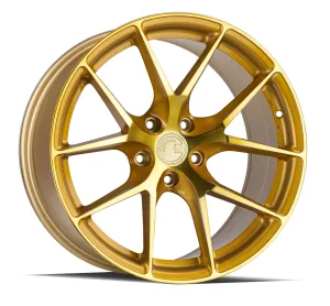 Aodhan LS007 20x10.5 5X120  35 Gold Machined Face