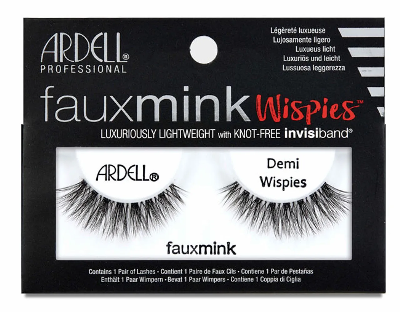 Ardell Eyelash Demi Wispies Faux Mink Black
