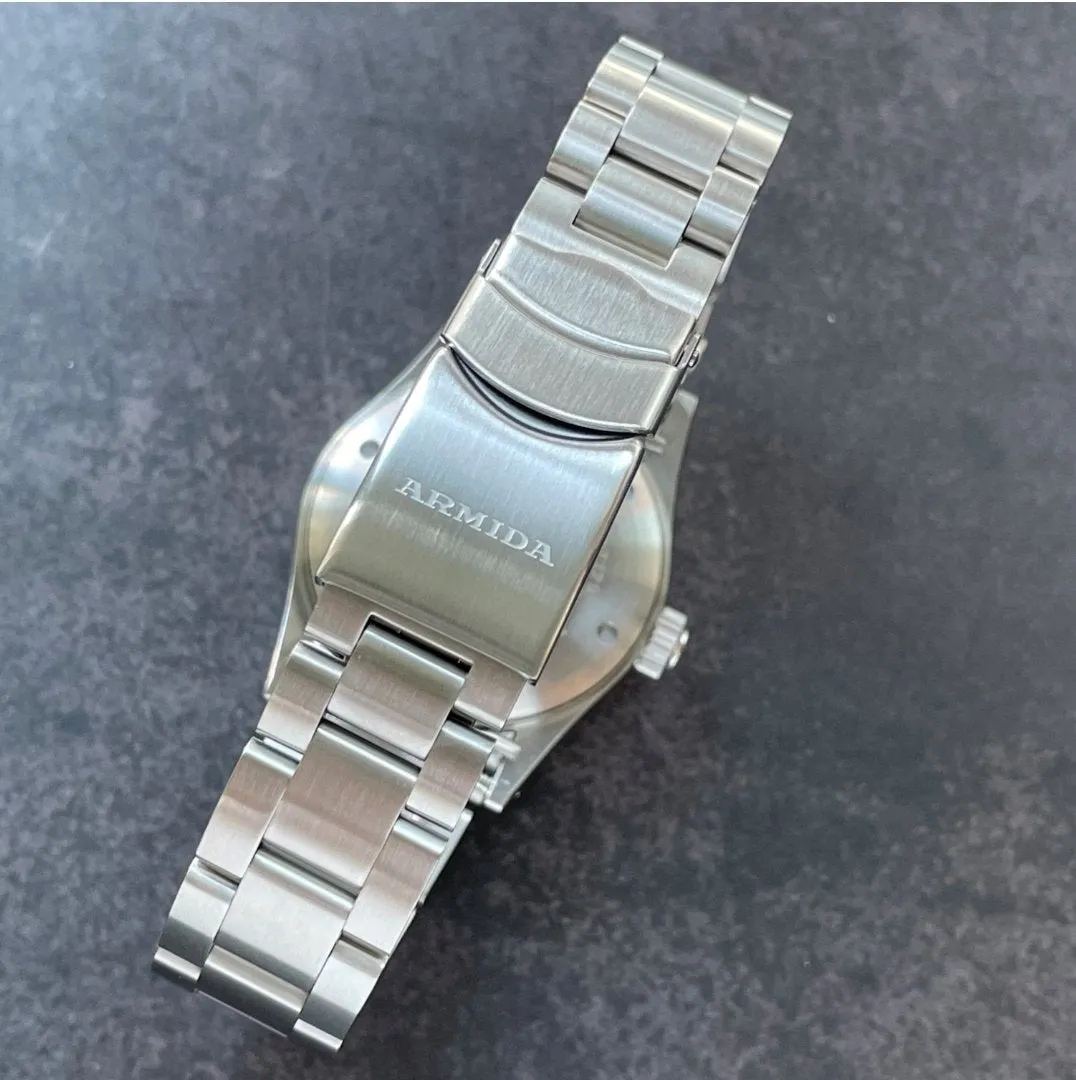 Armida A6 36mm day date sunray blueWatch