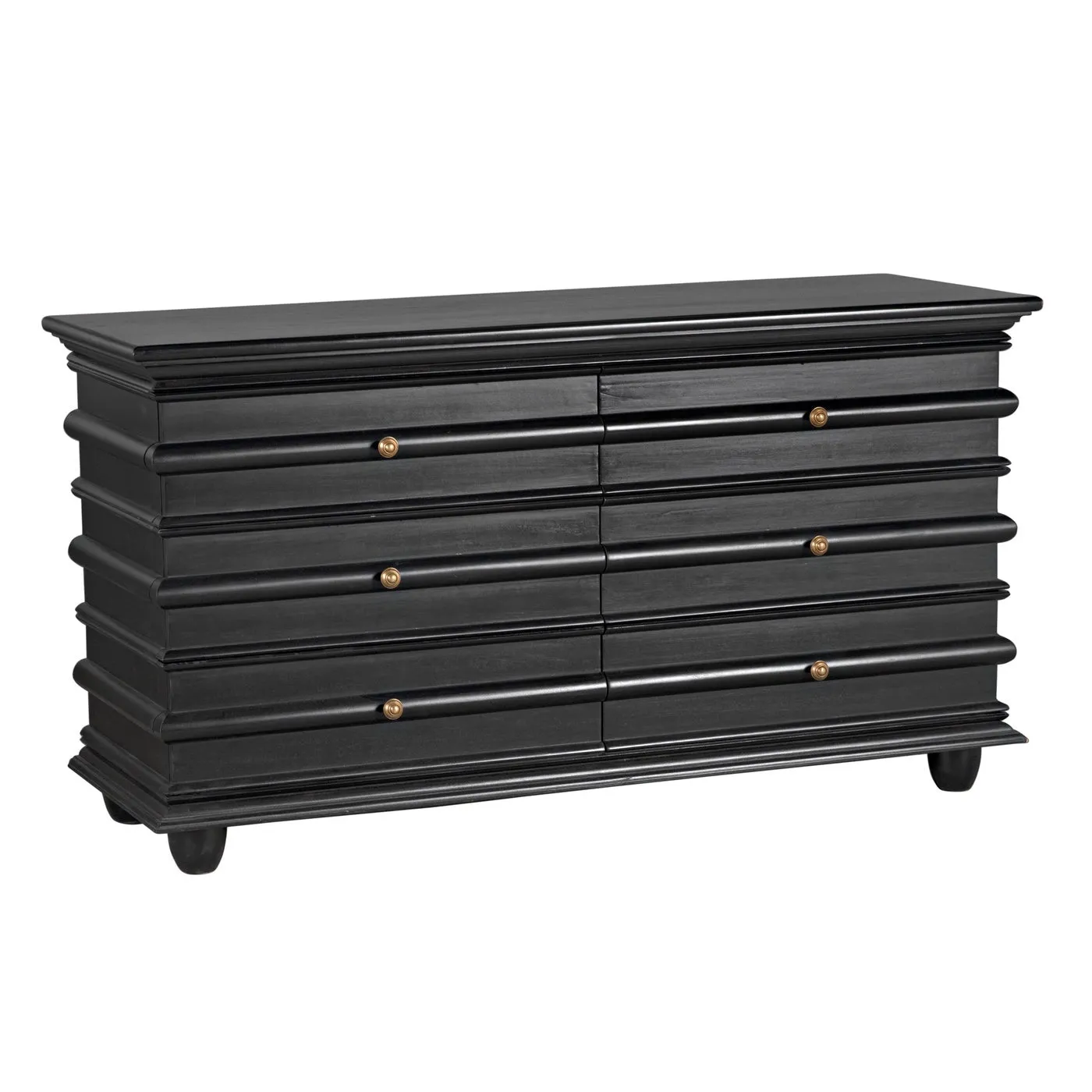 Ascona Chest, Hand Rubbed Black