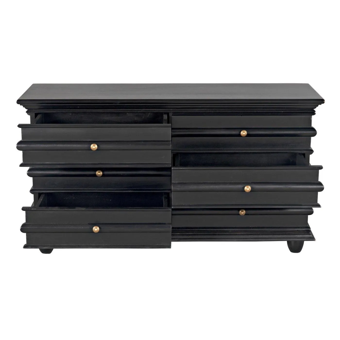 Ascona Chest, Hand Rubbed Black