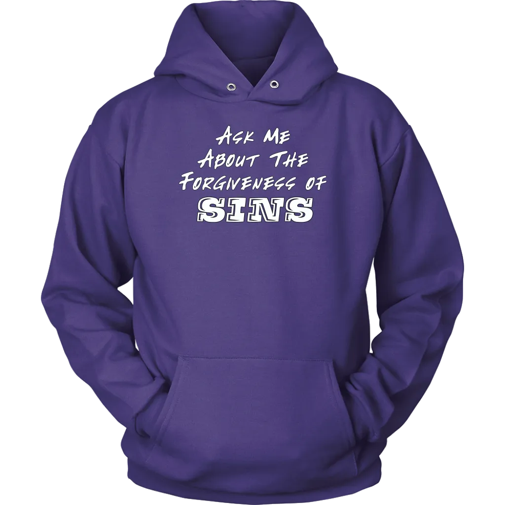 Ask Me About The Forgiveness of Sins Unisex Hoodie Part 2