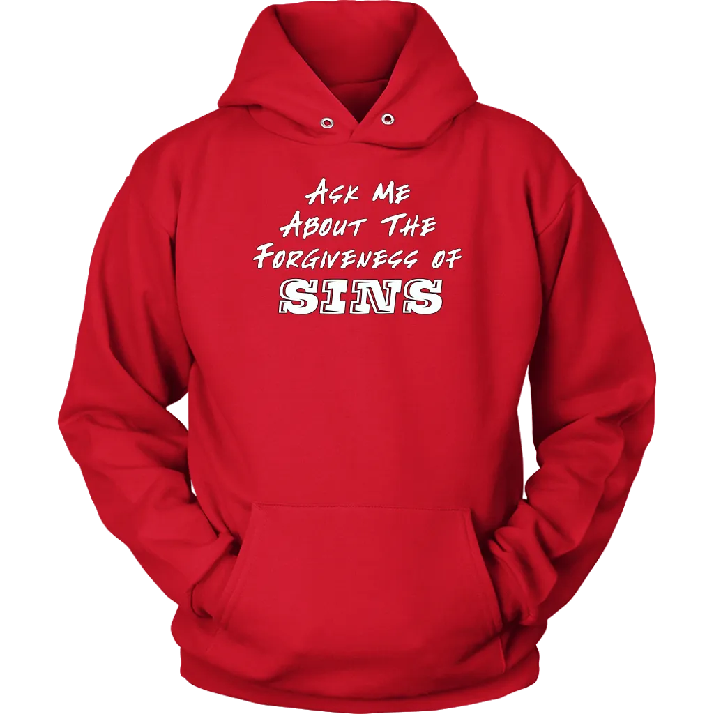 Ask Me About The Forgiveness of Sins Unisex Hoodie Part 2