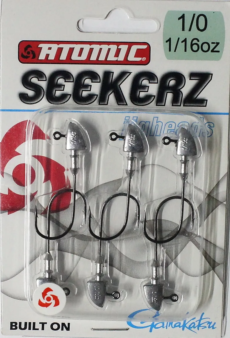 Atomic Seekerz Jigheads 1/16oz (1.8 gram)