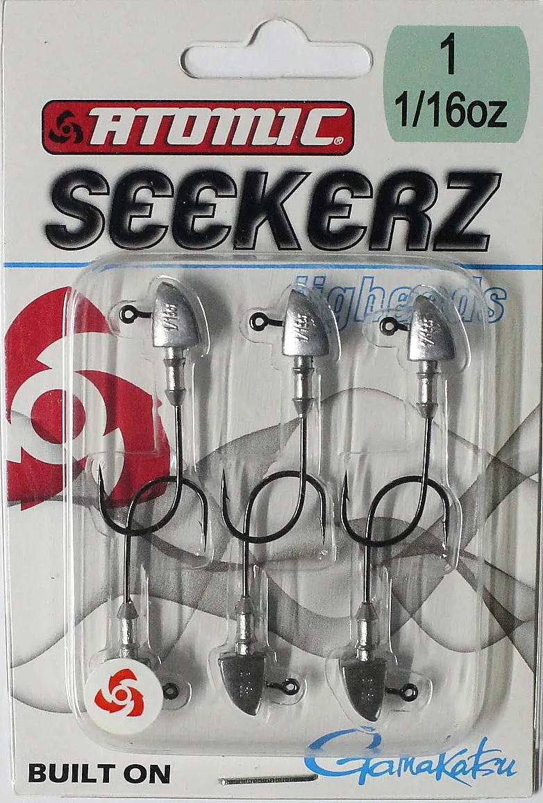 Atomic Seekerz Jigheads 1/16oz (1.8 gram)
