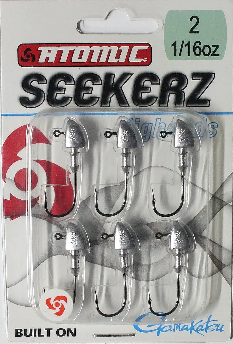 Atomic Seekerz Jigheads 1/16oz (1.8 gram)