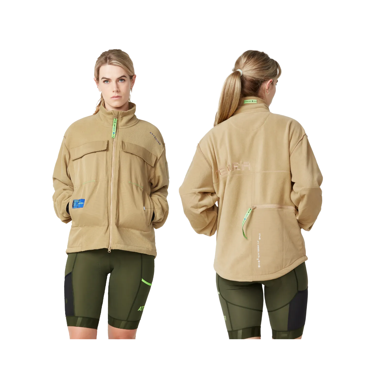 Attaquer Terra Fleece Jacket - Sand